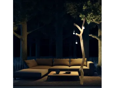 Rustic Tree Branch Arc Floor Lamp – Tall Natural Lighting