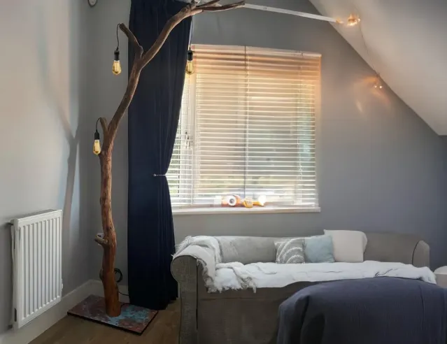 Rustic Tree Branch Arc Floor Lamp – Tall Natural Lighting